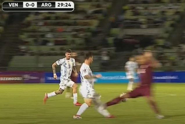 il fallo più duro mai subito da messi