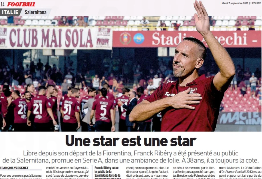 ribery su L'Equipe