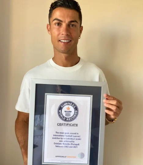 ronaldo nel guinness