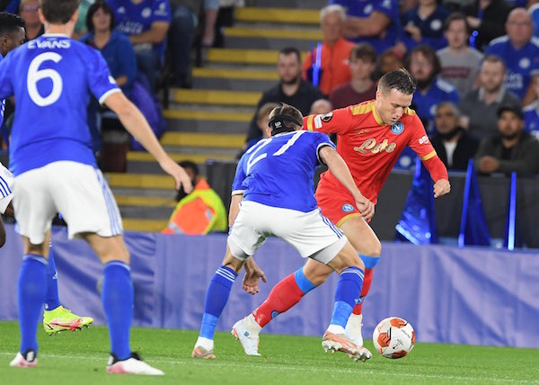 Europa League: il Napoli si qualifica solo se batte il Leicester, altrimenti è fuori