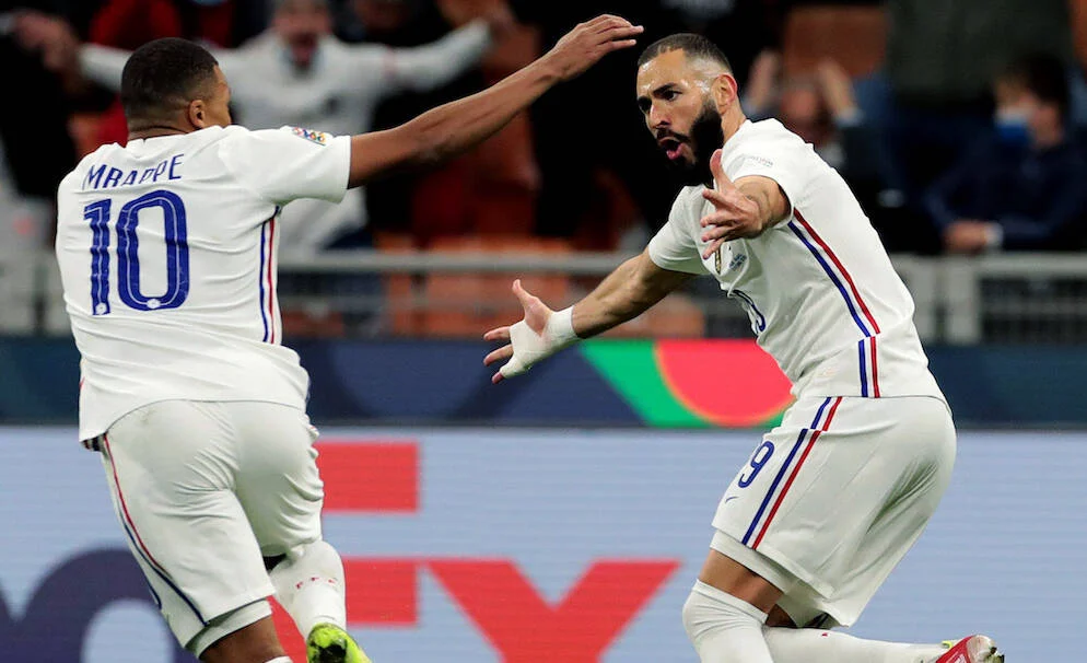 federcalcio francese Benzema Mbappé