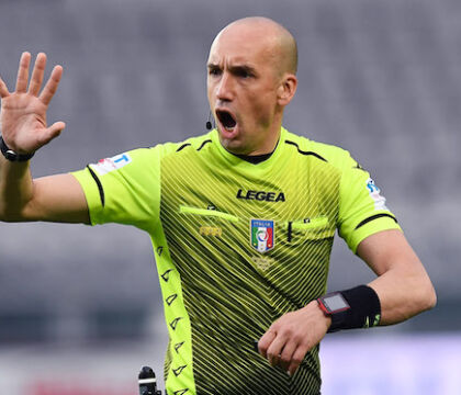 Serie A, le designazioni arbitrali per la prima giornata: Verona Napoli a Fabbri, Di Paolo al Var