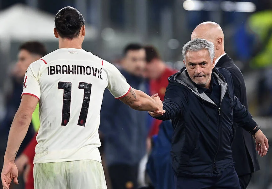 Ibrahimovic e Mourinho