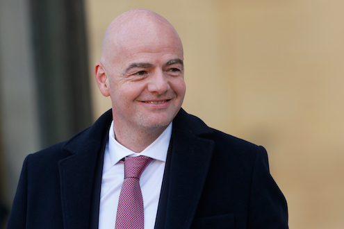 Infantino in versione Camp David: «Un Mondiale tra Israele e Medio Oriente»