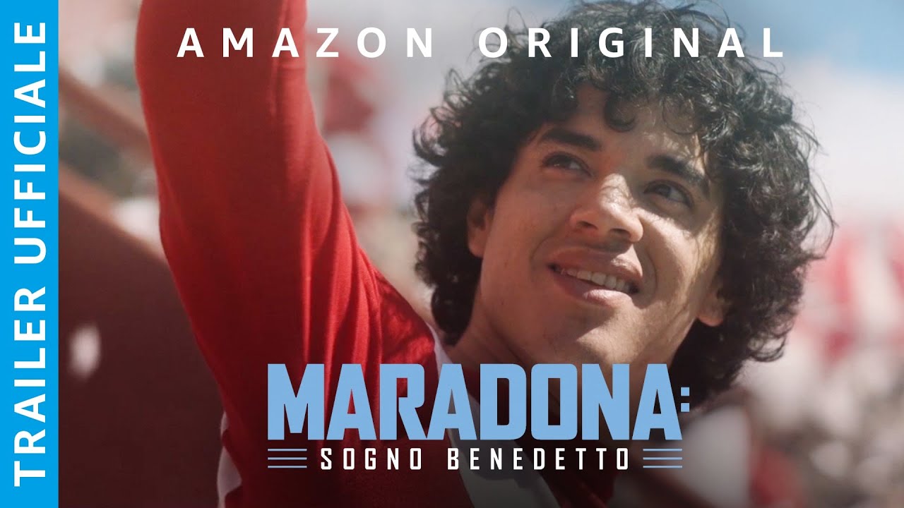 “Maradona – Sogno Benedetto”: arriva il trailer e il calendario della serie targata Amazon