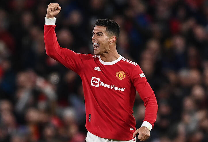 Cristiano Ronaldo mantiene il Manchester United in Champions