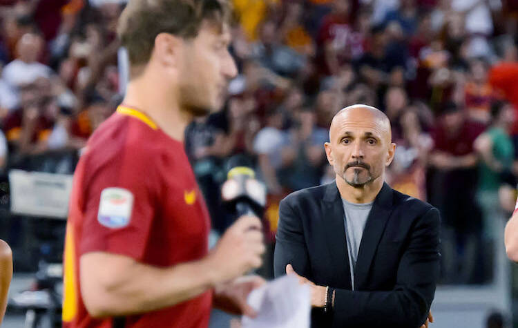 Spalletti: «Totti è il più forte che abbia allenato col pallone. Farò una serie su di lui: ‘Speriamo de morì tutti dopo’»