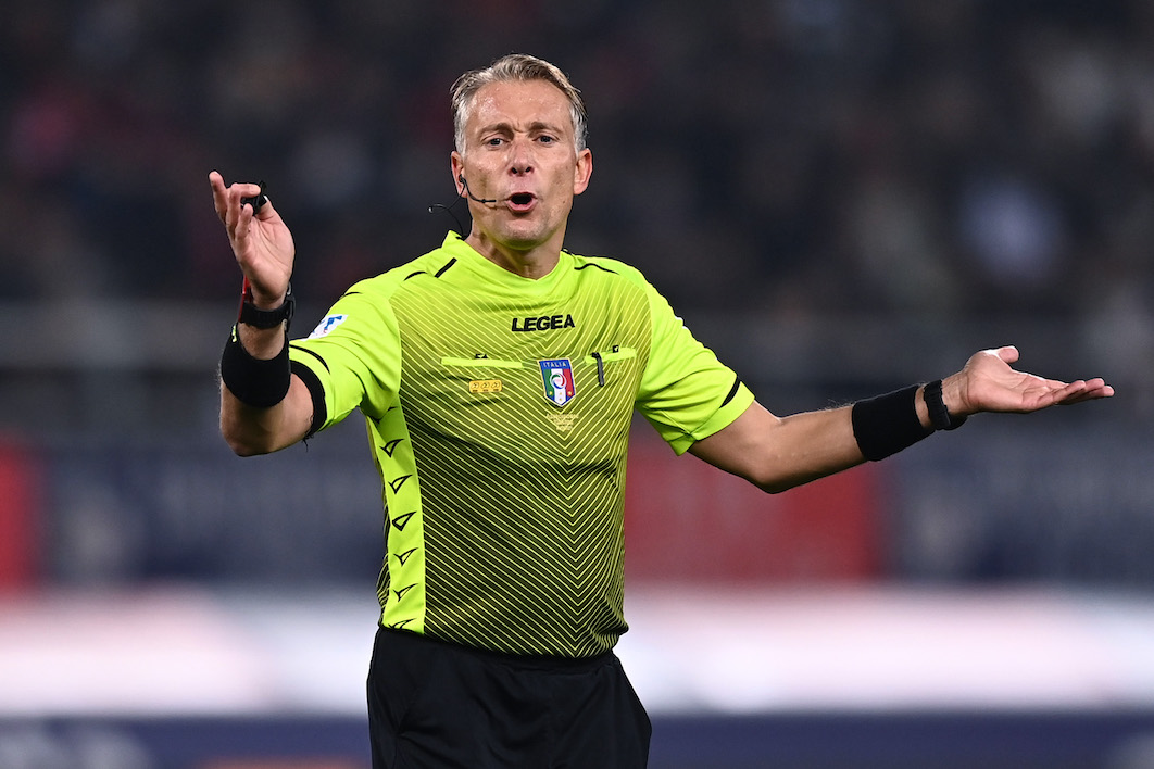 Napoli -Torino sarà diretta dall’arbitro Valeri