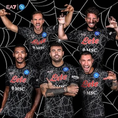 maglia Napoli halloween