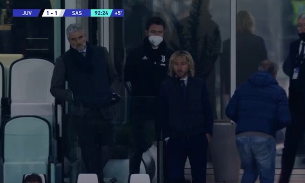 La furia ceca di Nedved al gol del Sassuolo (VIDEO)
