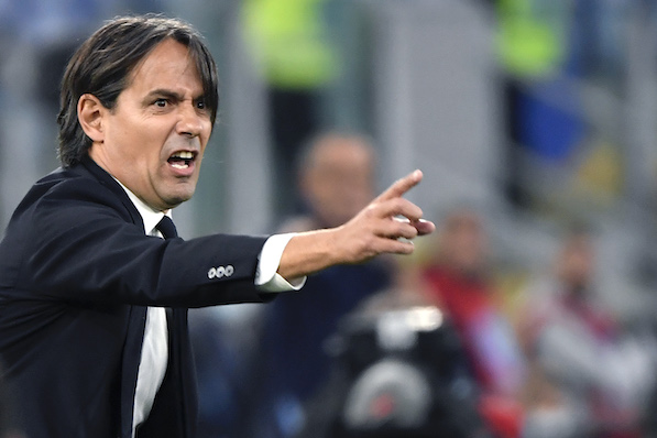 Inzaghi: “Contro la Lazio abbiamo giocato la migliore partita in trasferta per 65’”(VIDEO)