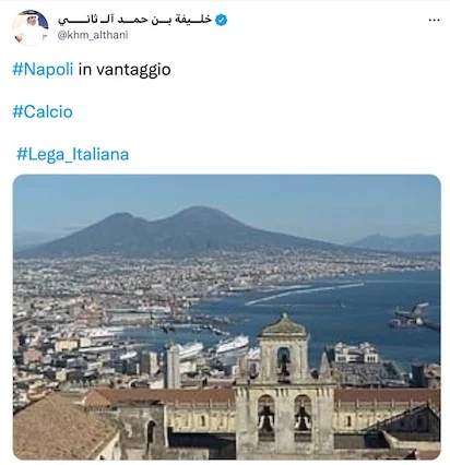 tweet al thani