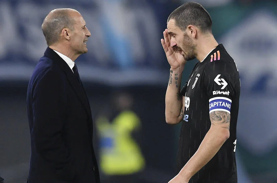 Allegri con Bonucci
