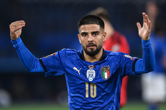 Insigne tra i 100 migliori calciatori del 2021 per il Guardian