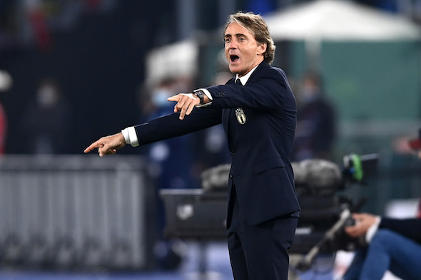 CorSport: Mancini accantona il falso nueve, spunta l’ipotesi 3-5-2. Fuori Insigne?