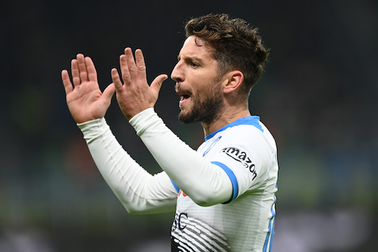 Il Napoli è in mano a Mertens