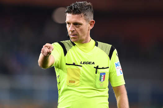 Rocchi scrive agli arbitri: «Sono orgoglioso di voi, avete arbitrato da uomini liberi»