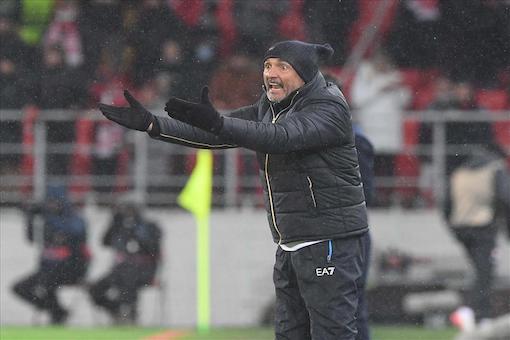 Spalletti: «La mano non data a Rui Vitoria? Si saluta prima della partita, non dopo aver vinto» Spalletti: «La mano non data a Rui Vitoria? Si saluta prima della partita, non dopo aver vinto»