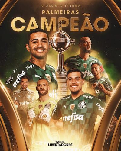 Un errore dell’ex laziale Pereira regala la Libertadores al Palmeiras