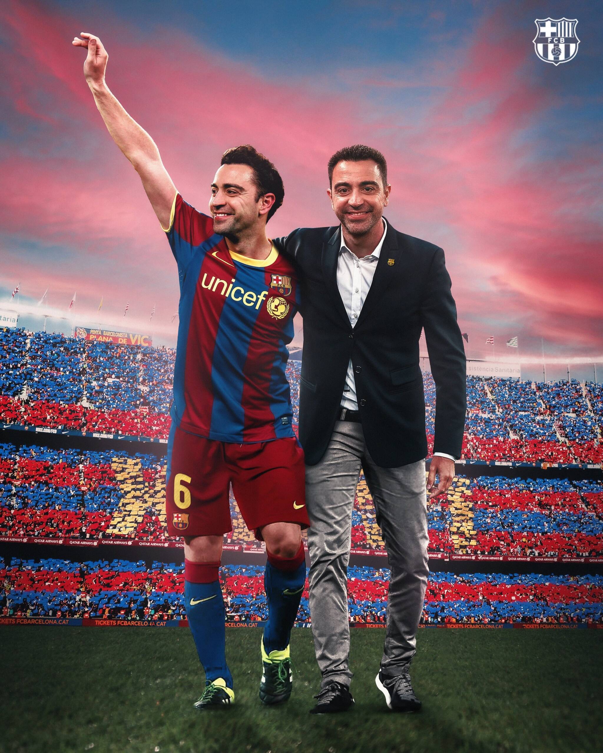 A Barcellona presentano Xavi “il prescelto”: «Darò la vita per il club» (VIDEO)