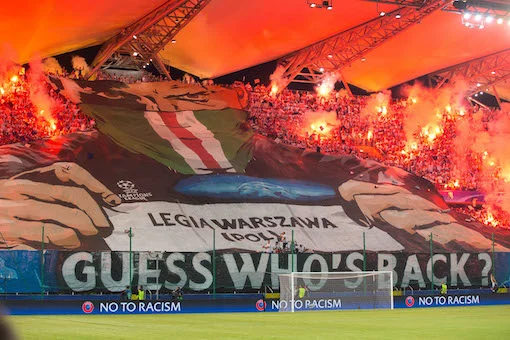 tifosi Legia Varsavia