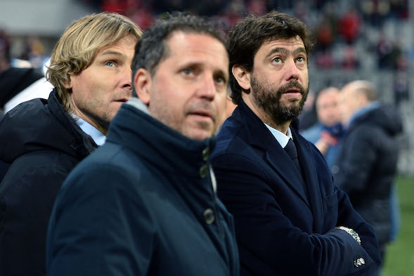 Juventus: Agnelli, Nedved e Paratici rischiano di finire a processo (Corsera)