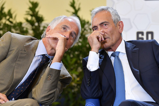 Gravina: «Auguro a Casini di ricompattare la Serie A». Malagò: «Mettere da parte la conflittualità»