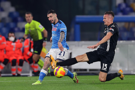 Spalletti: «Contro il Cagliari l’unico che forse riusciremo a recuperare sarà Politano» Spalletti: «Contro il Cagliari l’unico che forse riusciremo a recuperare sarà Politano»
