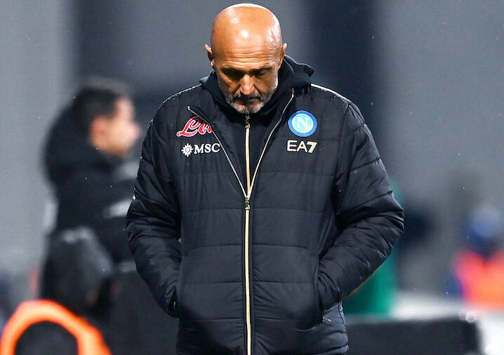 Spalletti: «Non ci sono note positive questa sera»