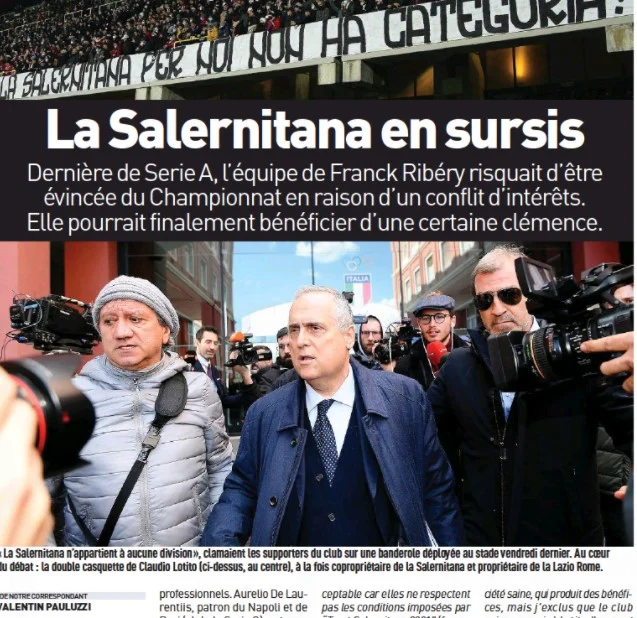 l'equipe salernitana