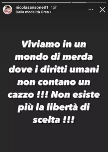Il Bologna vaccina i suoi tre no-vax. Sansone si sfoga sui social: «Non esiste più la libertà di scelta» Il Bologna vaccina i suoi tre no-vax. Sansone si sfoga sui social: «Non esiste più la libertà di scelta»
