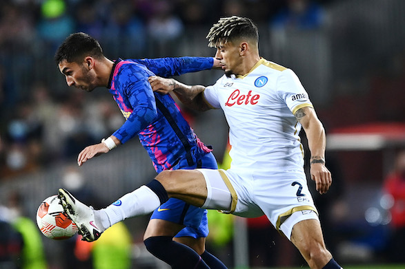 Malcuit, lesione al muscolo soleo. È l’ennesimo stop muscolare della stagione del Napoli Malcuit, lesione al muscolo soleo. È l’ennesimo stop muscolare della stagione del Napoli