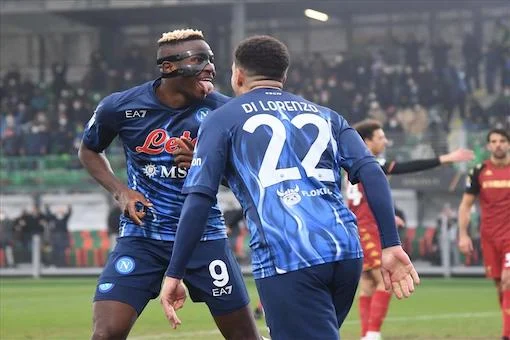 Osimhen e Di Lorenzo Napoli