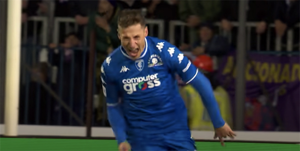 Pinamonti: «Affrontiamo la Juve senza paura, Empoli la migliore scelta della mia carriera» Pinamonti: «Affrontiamo la Juve senza paura, Empoli la migliore scelta della mia carriera»