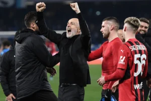Pioli festeggia