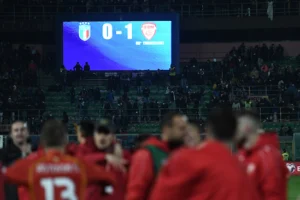 Italia Macedonia del Nord 0-1