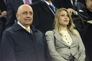 Galliani e Barbara Berlusconi