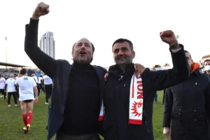 Luigi De Laurentiis e il sindaco di Bari Decaro