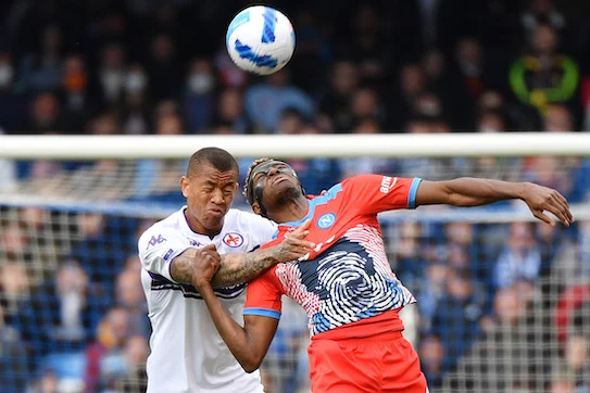 Il duello tra Igor e Osimhen in Napoli-Fiorentina