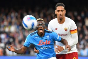 osimhen Napoli-Roma