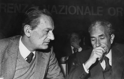 Zaccagnini e Aldo Moro