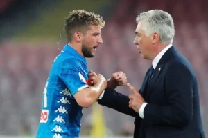 Ancelotti e Mertens