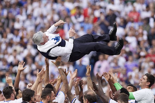 È facile dire “allena il Real Madrid”. Ancelotti ha fatto tornare grande una squadra considerata arrivata