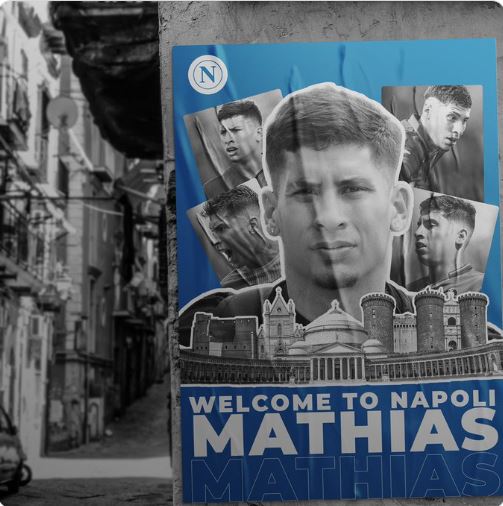 Mathias Olivera è ufficialmente un giocatore del Napoli Mathias Olivera è ufficialmente un giocatore del Napoli