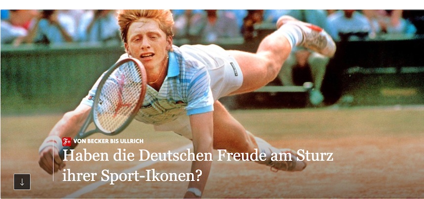 La Faz e Becker: “I tedeschi godono per gli eroi caduti, quanta differenza con Maradona e Pantani”