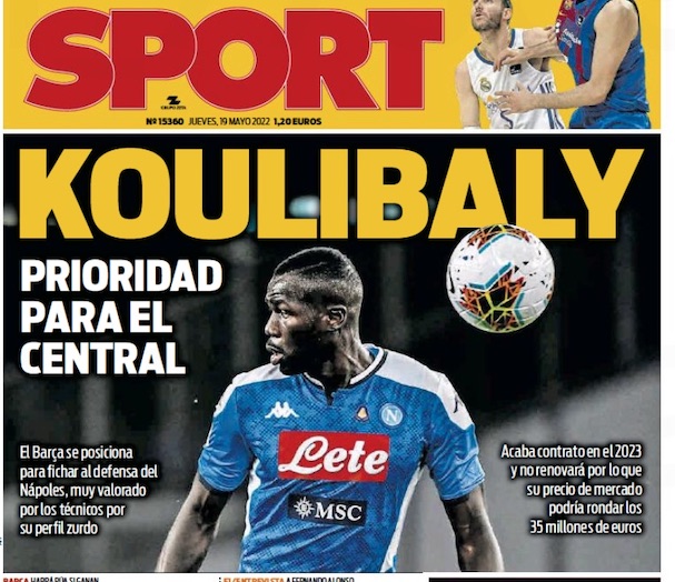Da Barcellona: Koulibaly obiettivo numero uno, con 30 milioni e Pjanic (o 35 secchi) si può fare