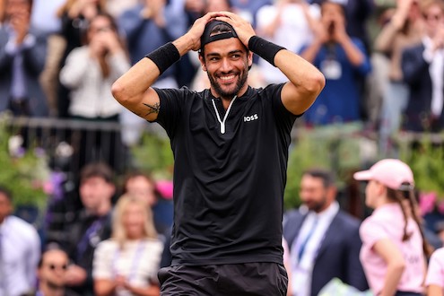 Berrettini: «L’anno scorso non credevo né alla finale a Wimbledon né alla vittoria dell’Italia agli Europei»