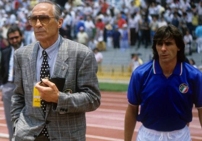 Bearzot e Bruno Conti
