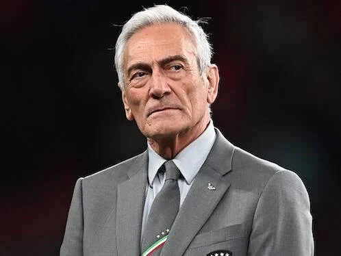 gravina logo italia razzismo figc Santoriello bandecchi Mancini