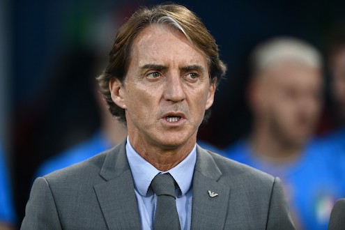 Mancini: «Il Napoli potrebbe fare qualsiasi cosa, ma non diciamo nulla, siamo un po’ scaramantici»